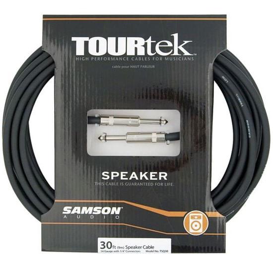 Cable para parlante Samson TSQ30 9 metros jack 1/4 pulgada