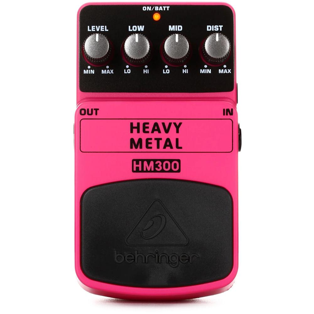 Pedal Efecto Behringer Heavy Metal HM300 - Distorsión