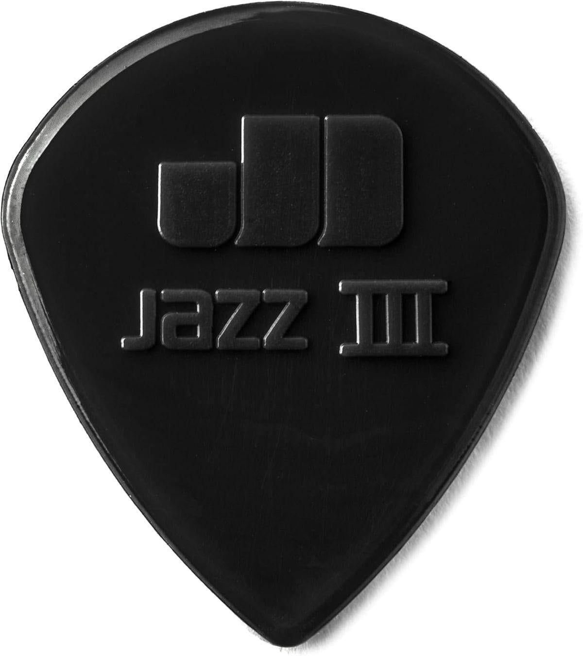 Pack de 6 uñetas Dunlop 47P3S Jazz III