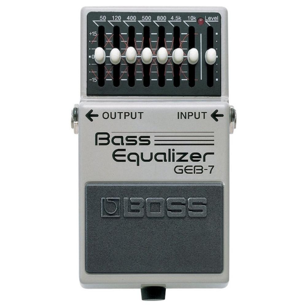 Pedal ecualizador para bajo Boss GEB-7 Bass Equalizer