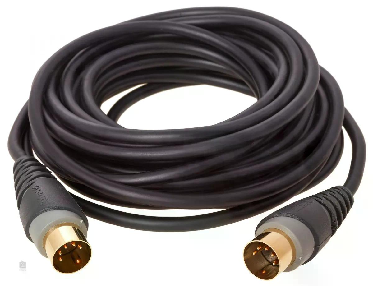Cable midi Klotz MID-060 6 mt 5 Pines - Chapado en Oro - PVC
