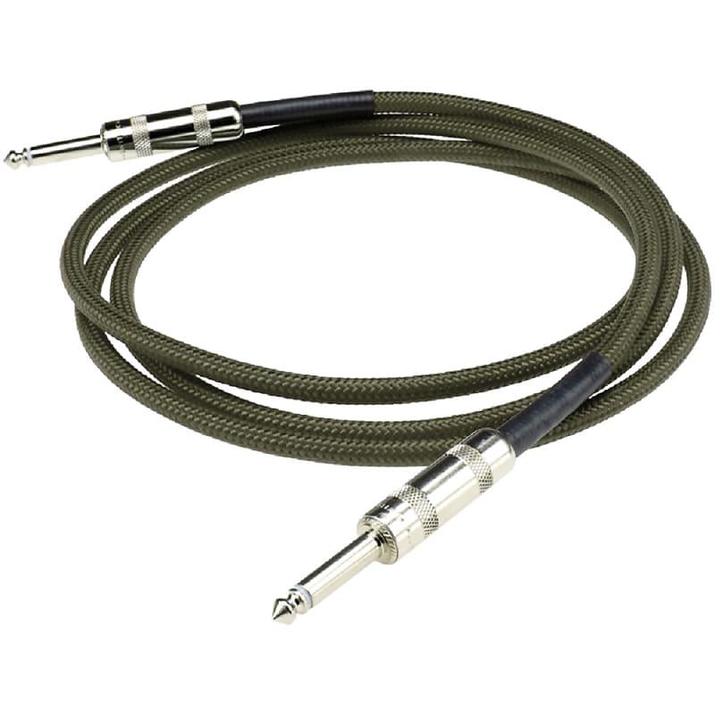 Cable instrumento Dimarzio 6 mts EP1721SS MG Military Green