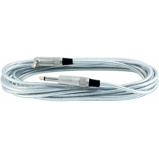 Cable de instrumento Rockbag RCL30256D6 SILVER 6 metros