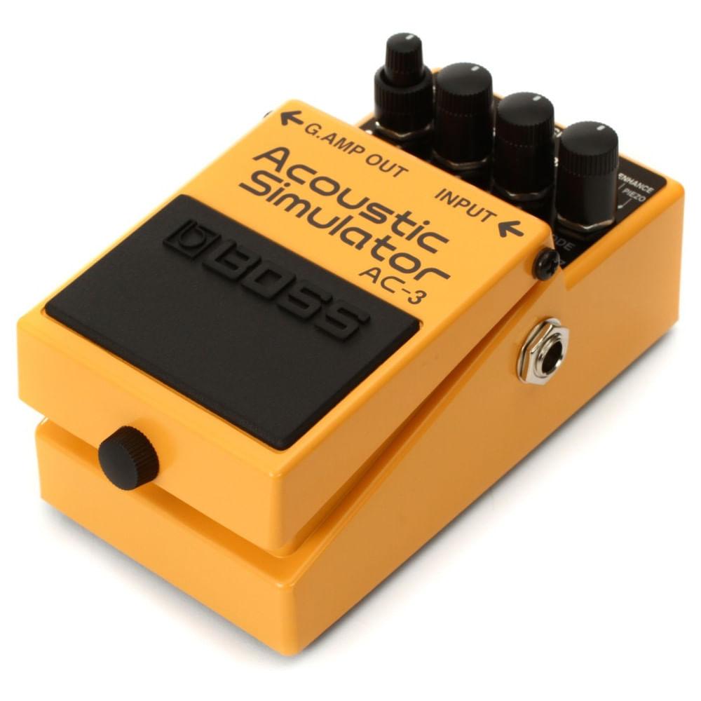 Pedal simula guitarra acústica Boss AC-3 Acoustic Simulator