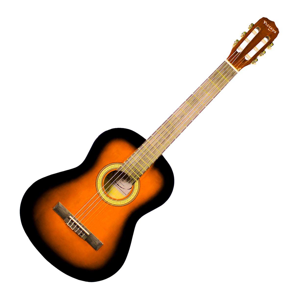 Guitarra acústica Vizcaya ARCG44 cuerdas de nylon sunburst