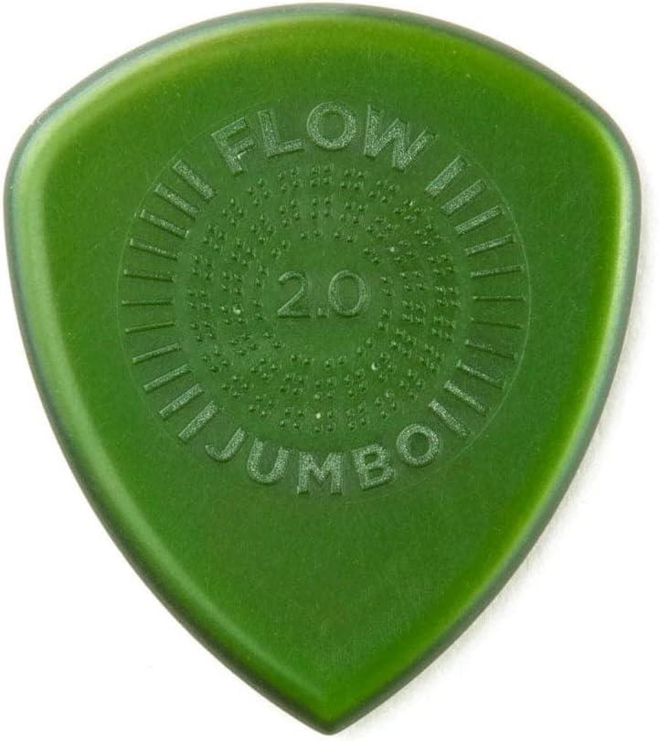 Pack uñetas Dunlop FLOW JUMBO W/GRIP 2.0MM 547P200