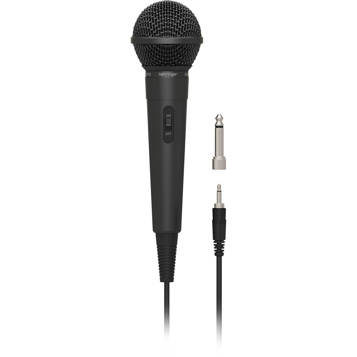 Micrófono dinámico Behringer BC110 con Cable y Conector Plug
