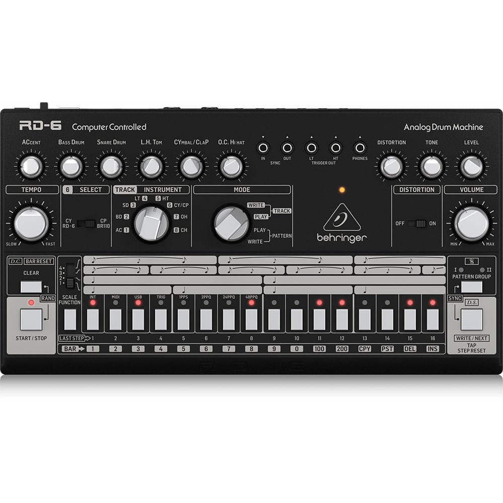 Drum Machine Con Secuenciador Behringer RD-6-BK - Emu TR-606