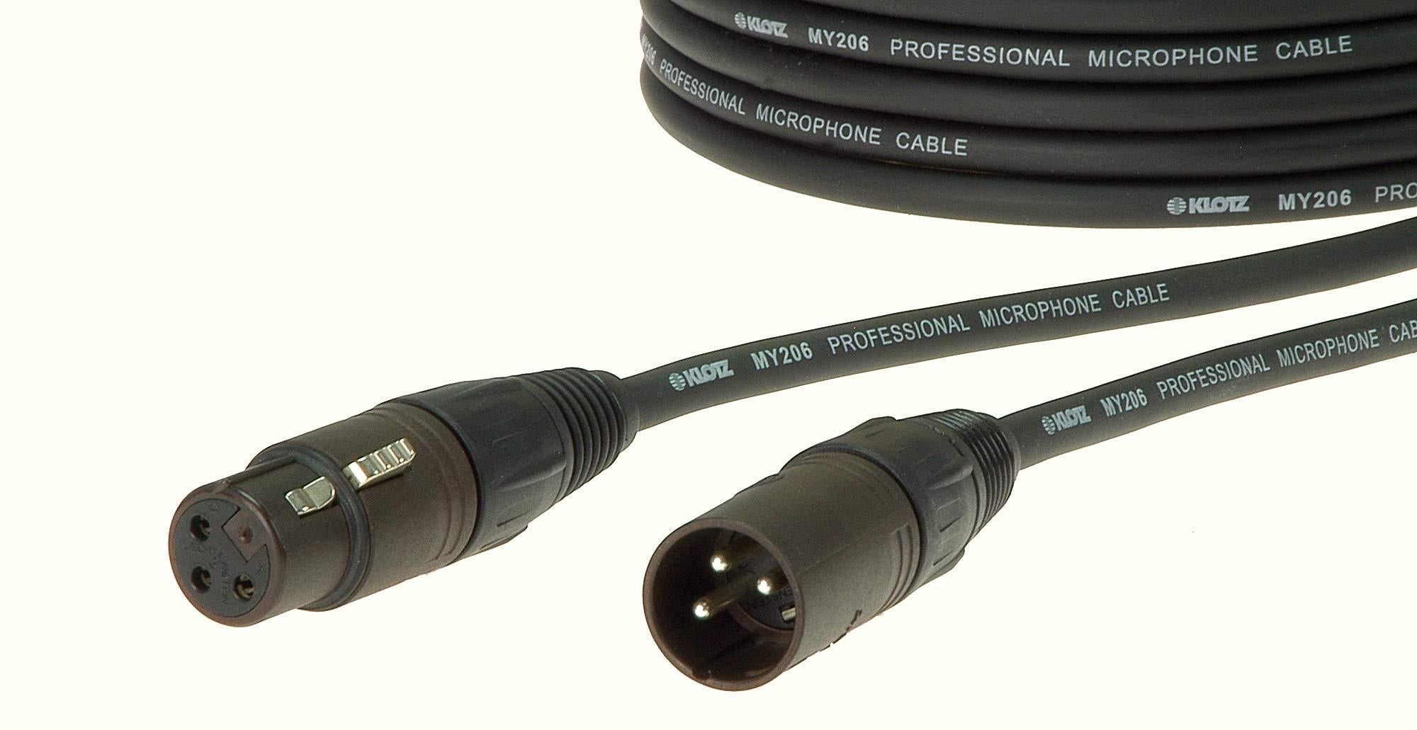 Cable de micrófono Klotz XLR M1FM1K0300 3 metros