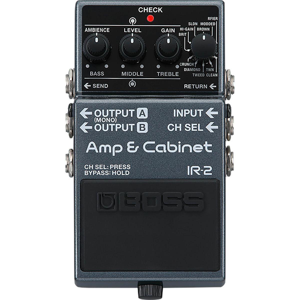Pedal de efecto BOSS IR-2 Amp & Cabinet - Simulador de Ampli