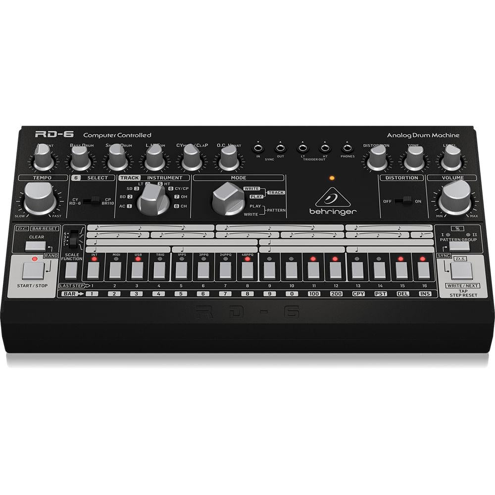 Drum Machine Con Secuenciador Behringer RD-6-BK - Emu TR-606