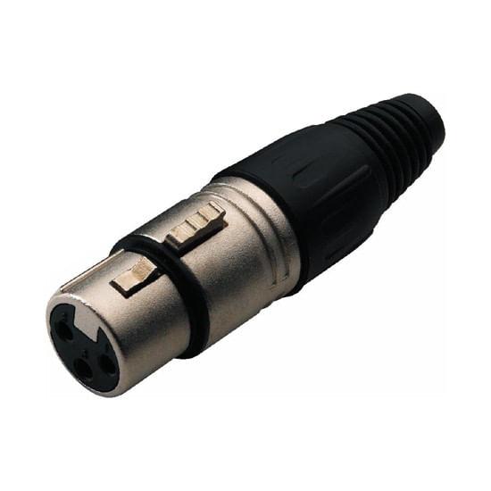 Conector XLR hembra Rockbag RCL10001P