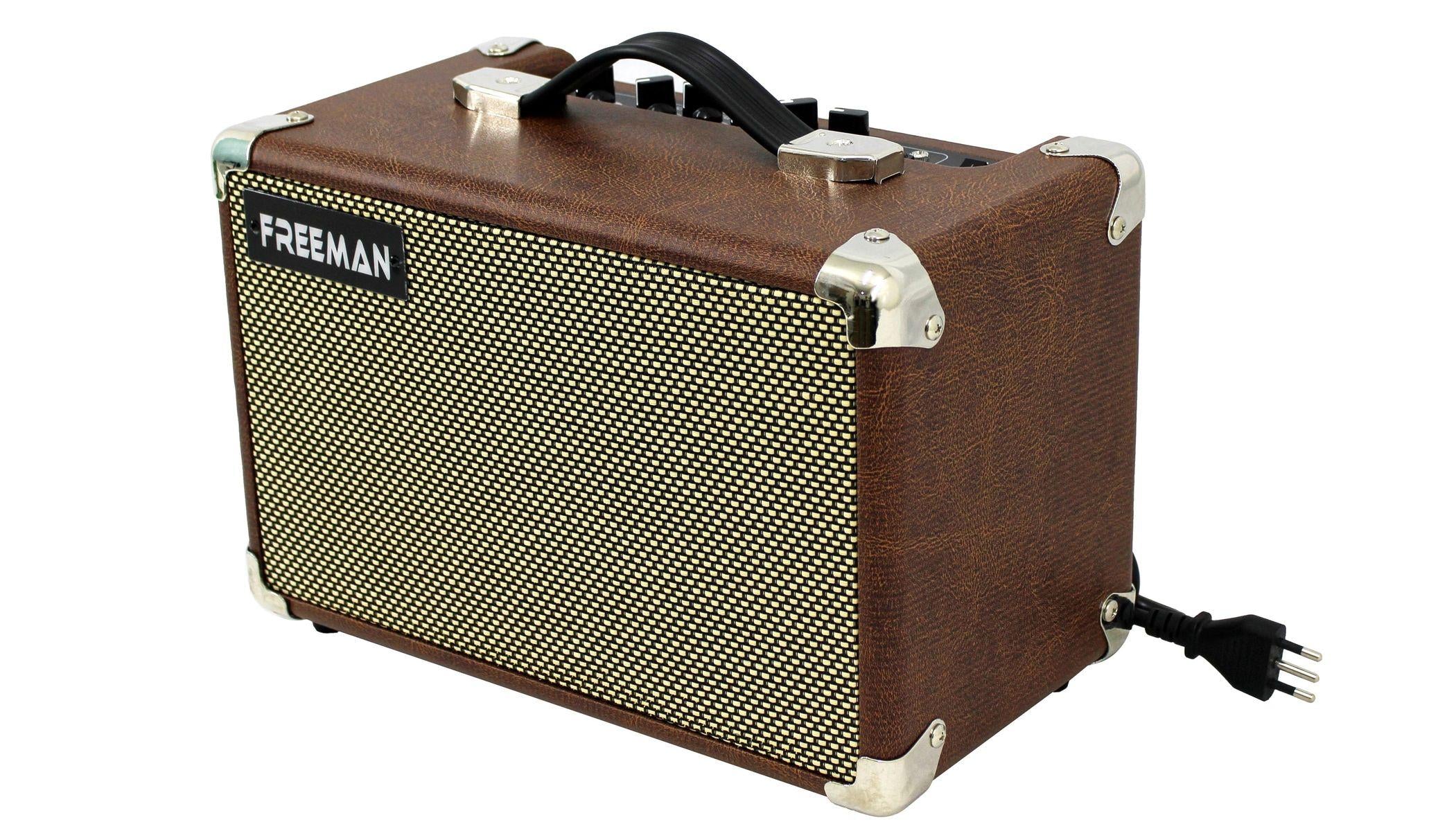Amplificador de guitarra electroacústica Freeman 15w PA-15RC