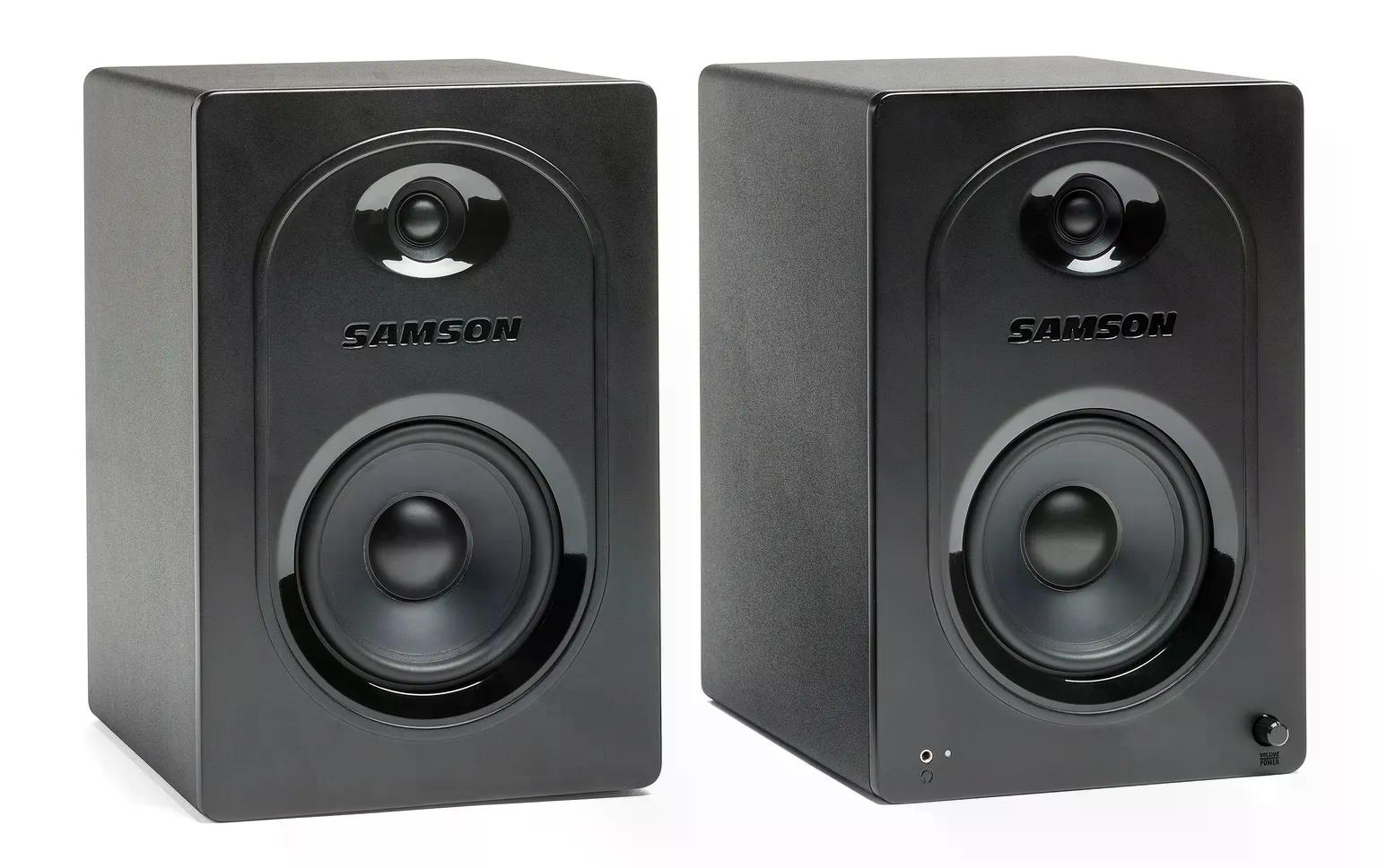 Monitores de estudio activo Samson MEDIAONE M50 - negro