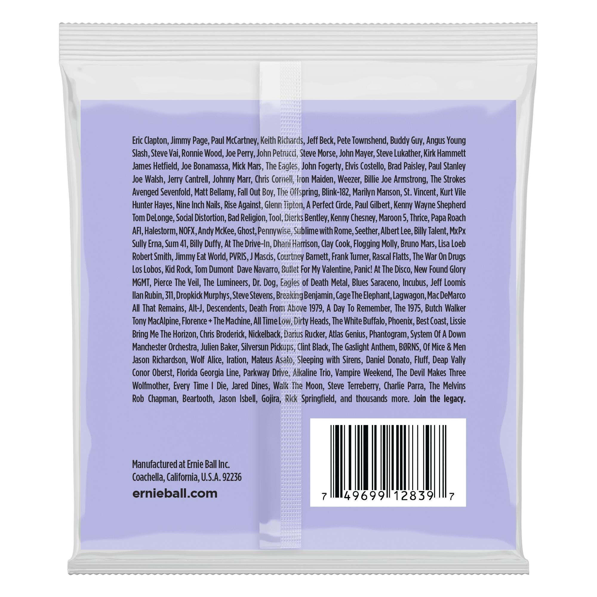 Cuerdas guitarra eléctrica Barítono Ernie Ball 2839 13/72