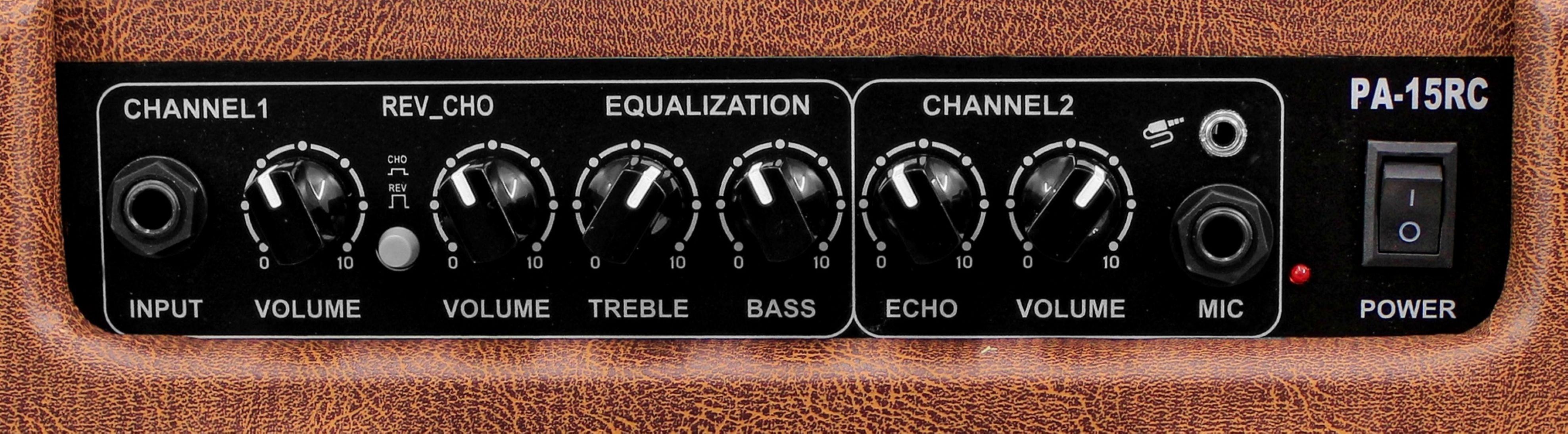 Amplificador de guitarra electroacústica Freeman 15w PA-15RC