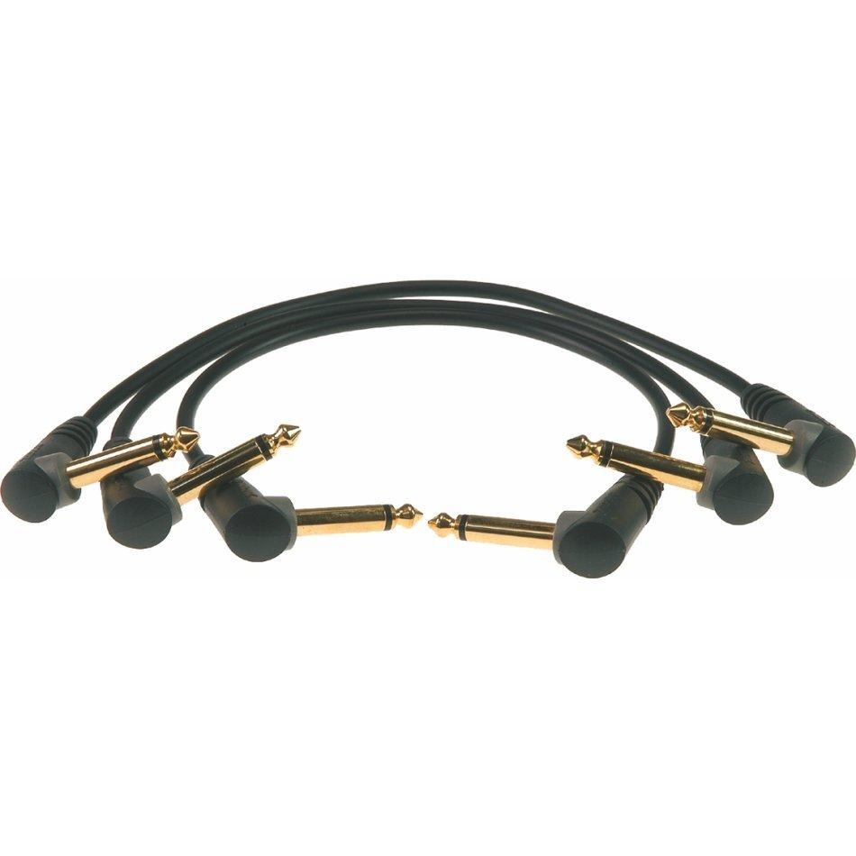 Pack 3 cables patch Klotz para efectos PP-AJJ0015 15 cm