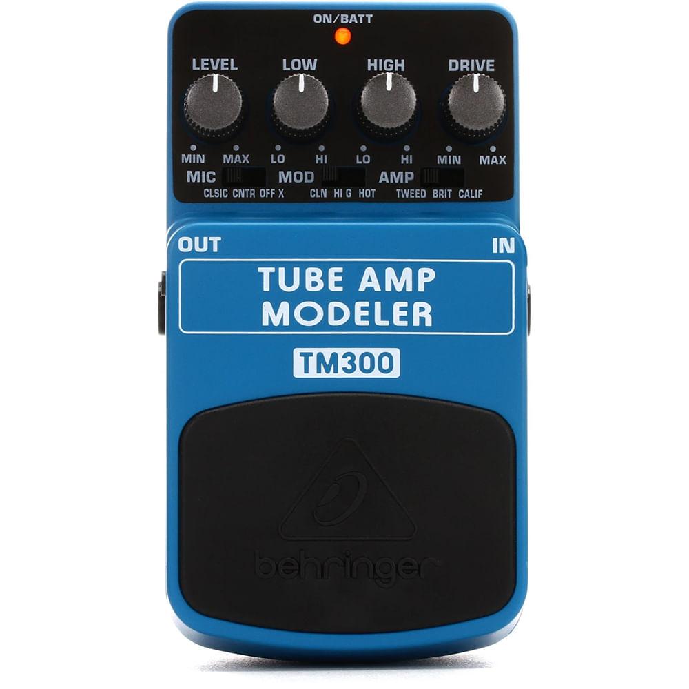 Pedal Efecto Modelador Behringer TM300 - Tube Amp Modeling