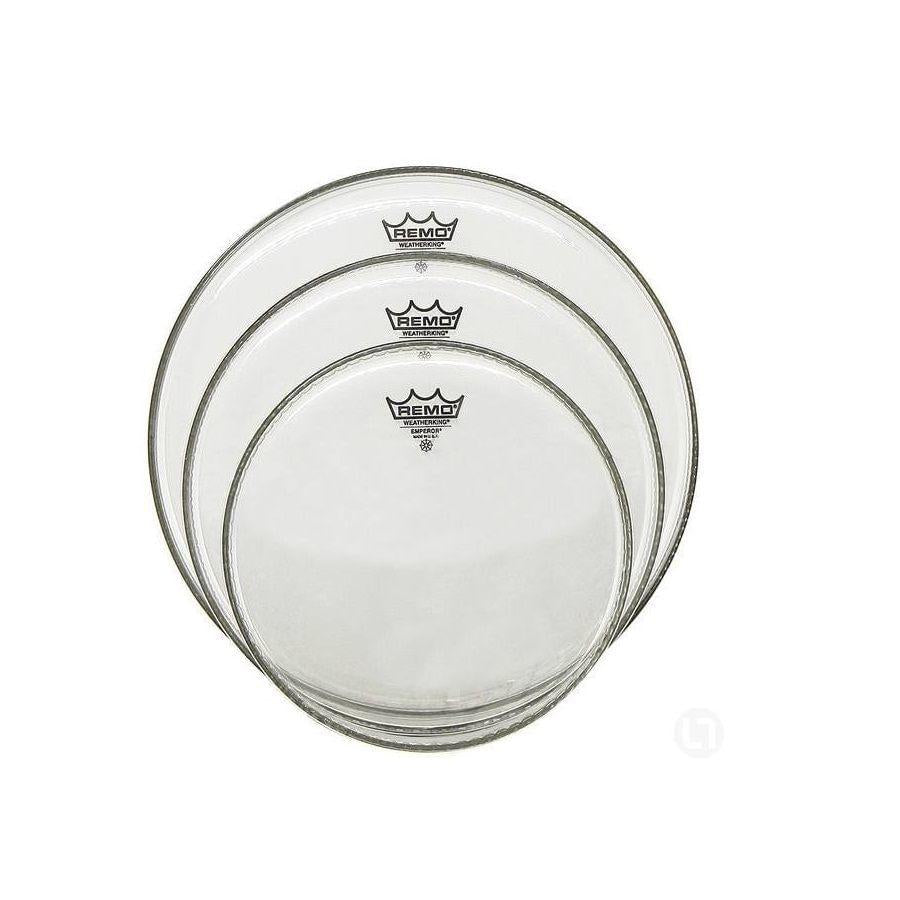 Set de parches Remo 10, 12, 14 " Emperor Clear PP-0982-BE