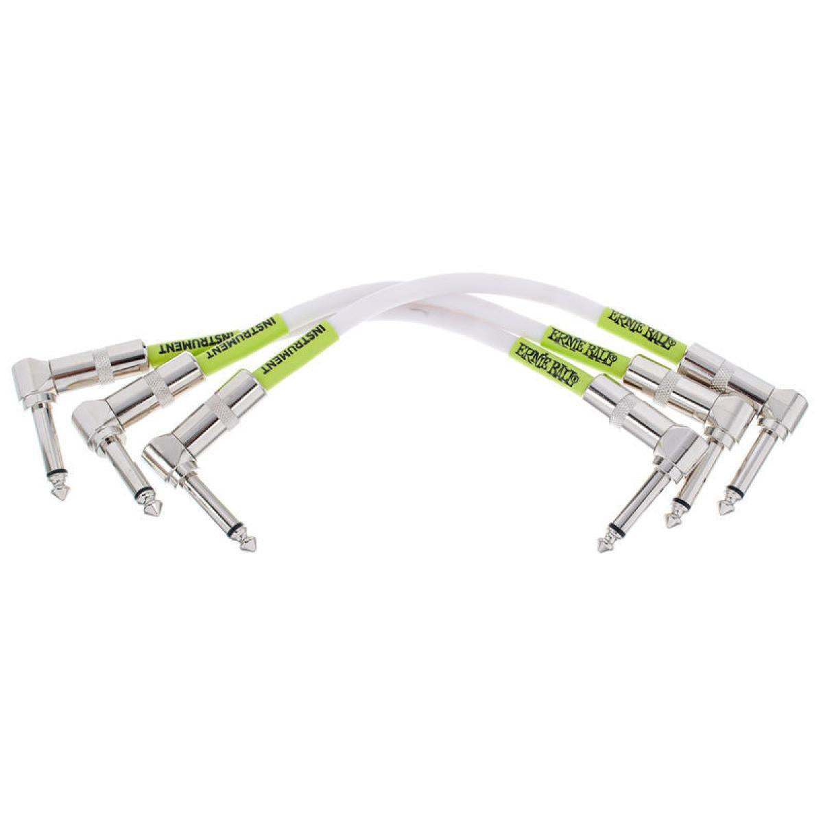 Cables patch Ernie Ball P06051 - 3 unidades de 15 cm
