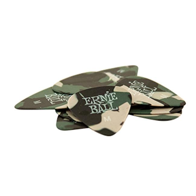 Pack de 12 uñetas Ernie Ball 9222 12 CAMOUFLAGE MD