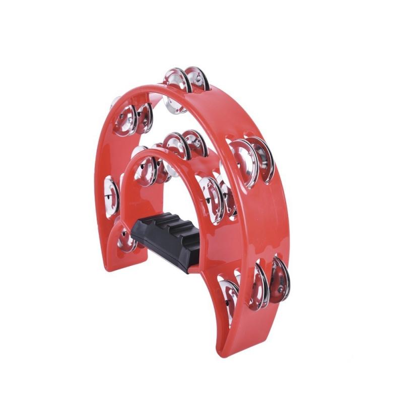 Pandero Baldassare PTWJ220R medialuna color rojo