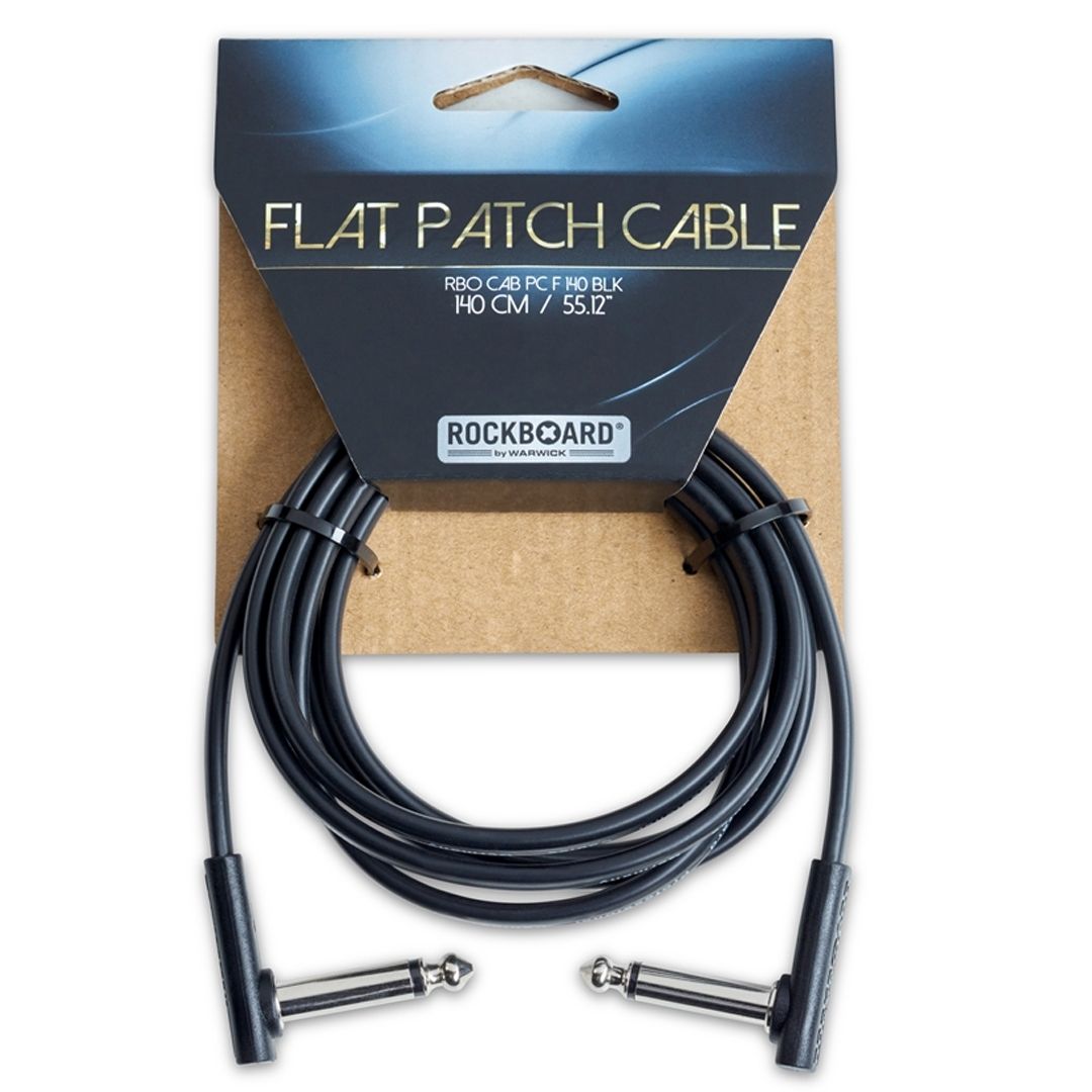 Cable patch Rockbag RBO CAB PC F 140 cm color negro