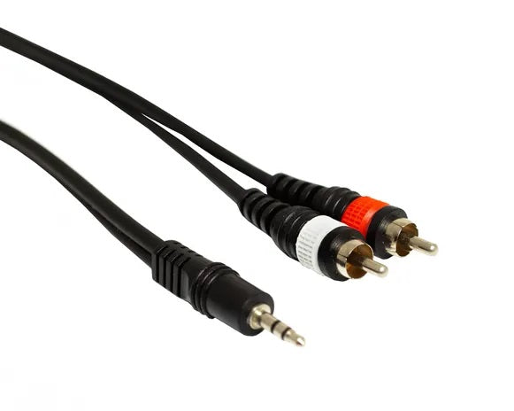 Cable mini jack estéreo - RCA Rockbag RCL20904D4