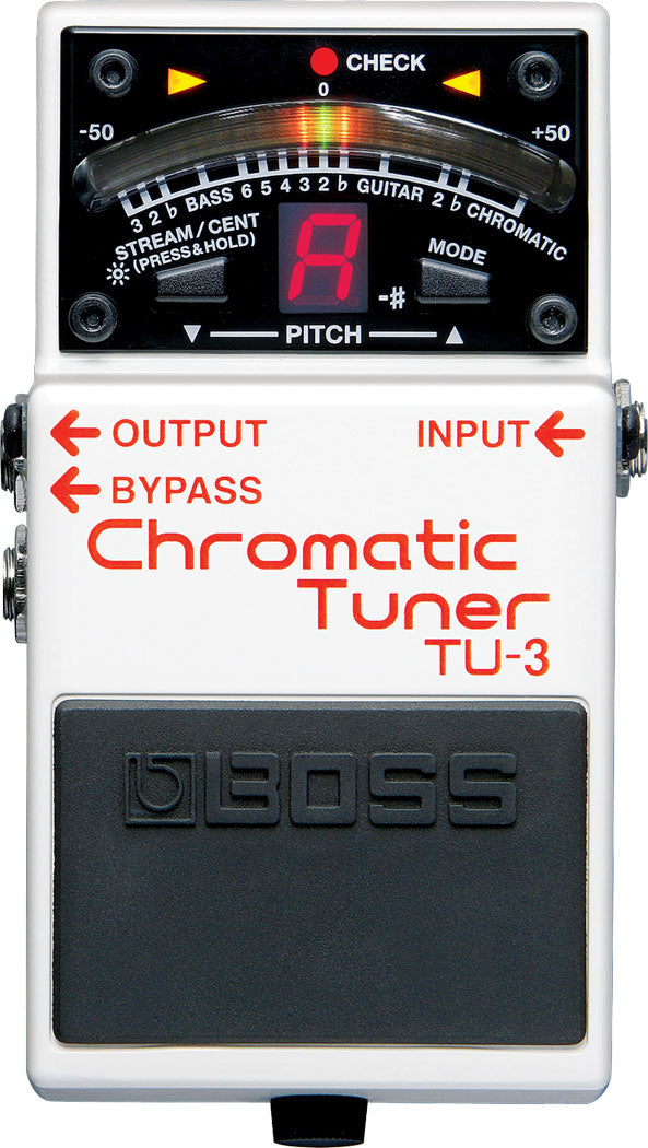 Pedal afinador Boss TU-3 Chromatic Tuner