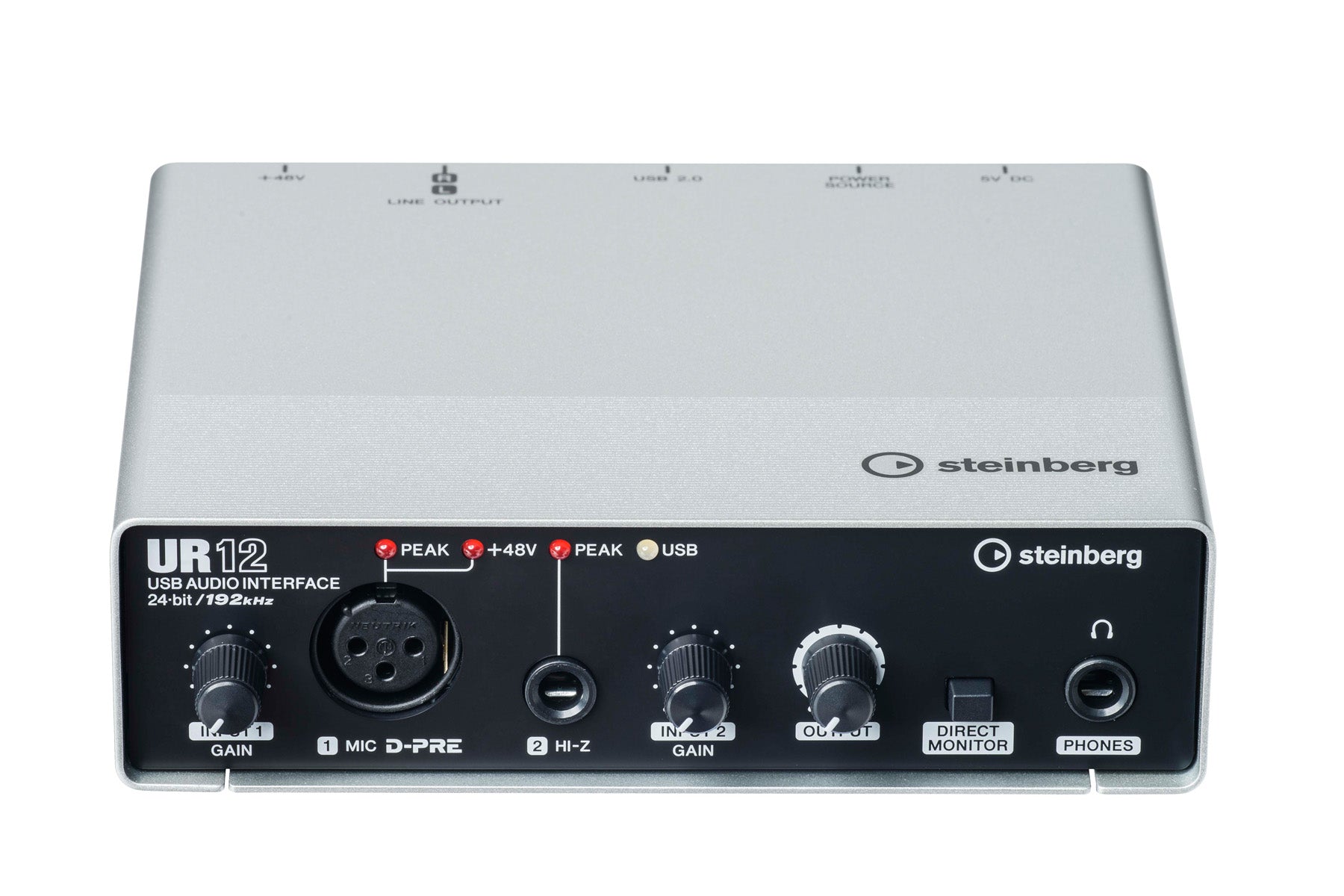 INTERFAZ DE AUDIO STEINBERG UR12 2X2 USB