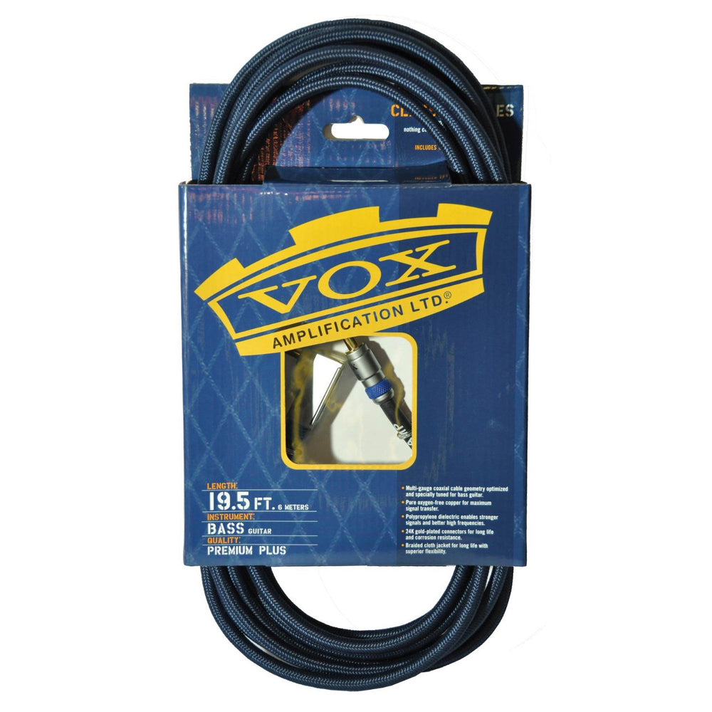 Cable de instrumento Vox VBC-19BL - 6 metros